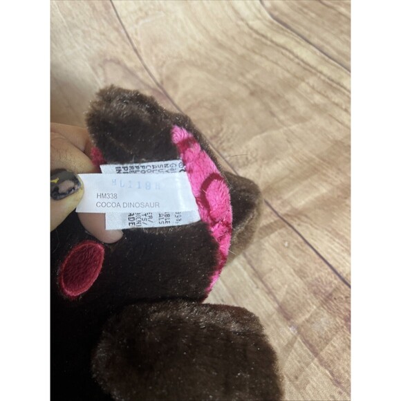 Ganz Webkinz Dinosaur Brown Plush 9” HM338 HL119H - Picture 8 of 12